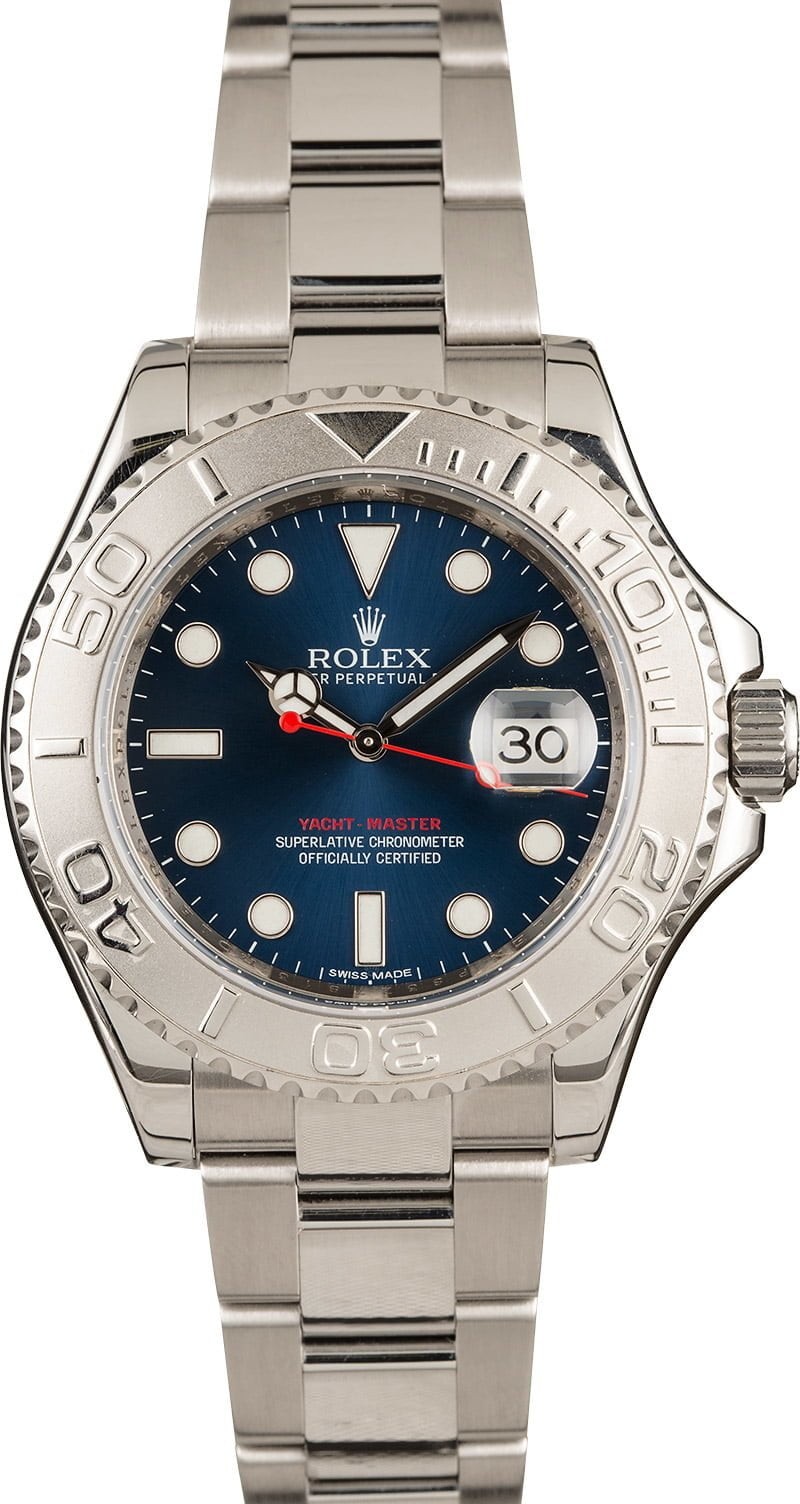 AAA 1:1 Men's Rolex Yacht-Master 116622BLSO Blue Dial WE01088
