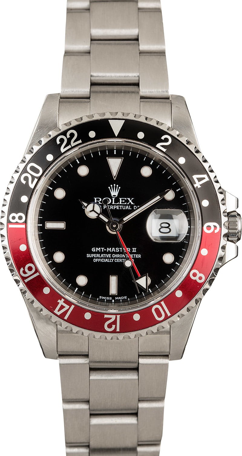 AAA 1:1 Rolex GMT Master II 16710 Coke Bezel WE01523