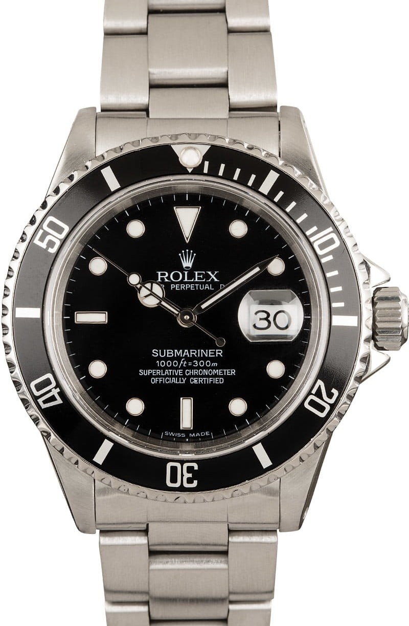 AAA 1:1 Submariner Rolex 16610 Date Model WE03517