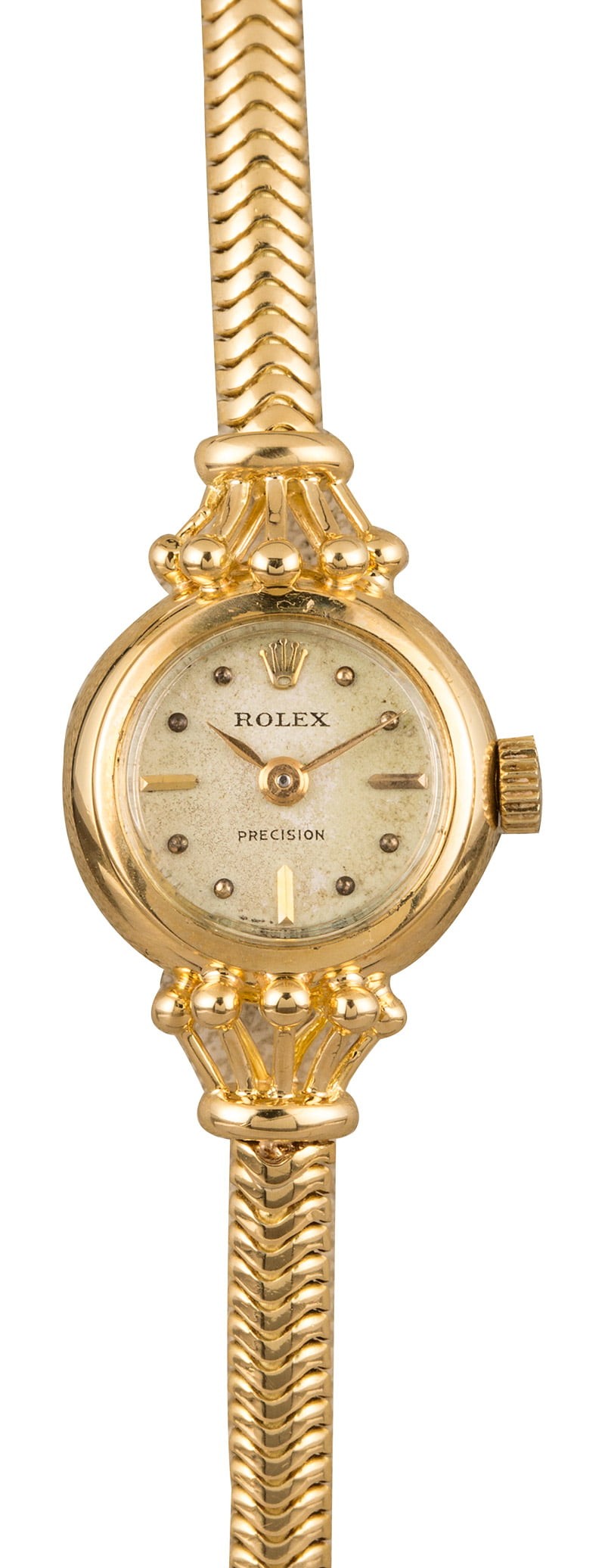AAA 1:1 Vintage Rolex Cocktail Yellow Gold Case WE02151