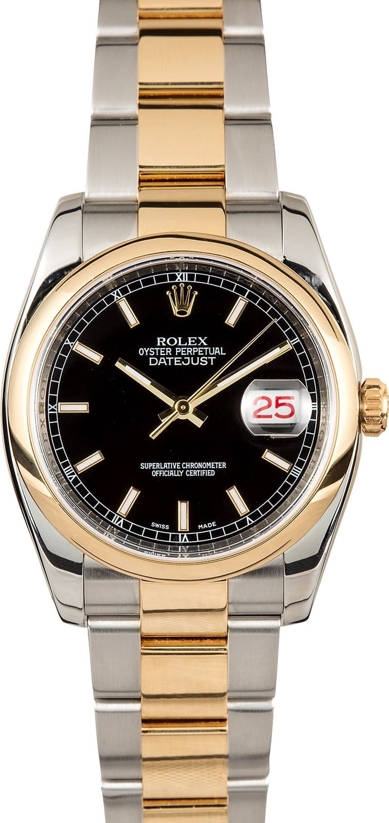 AAA Imitation Rolex Datejust 116203 Black Index WE03765