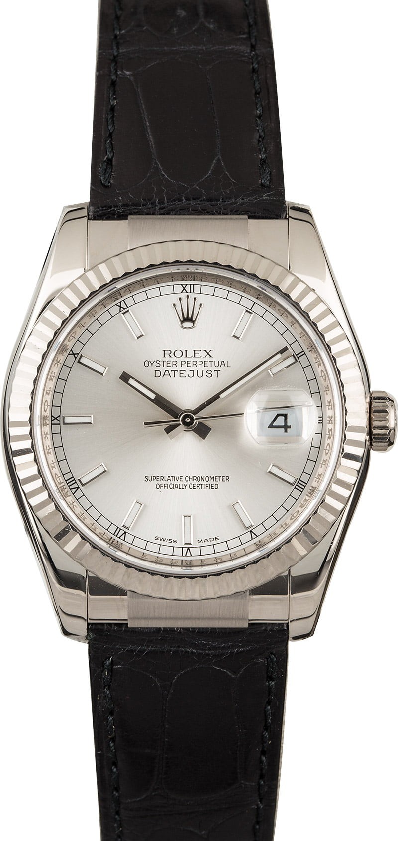 AAA Rolex Datejust 116139 Silver Dial WE03694