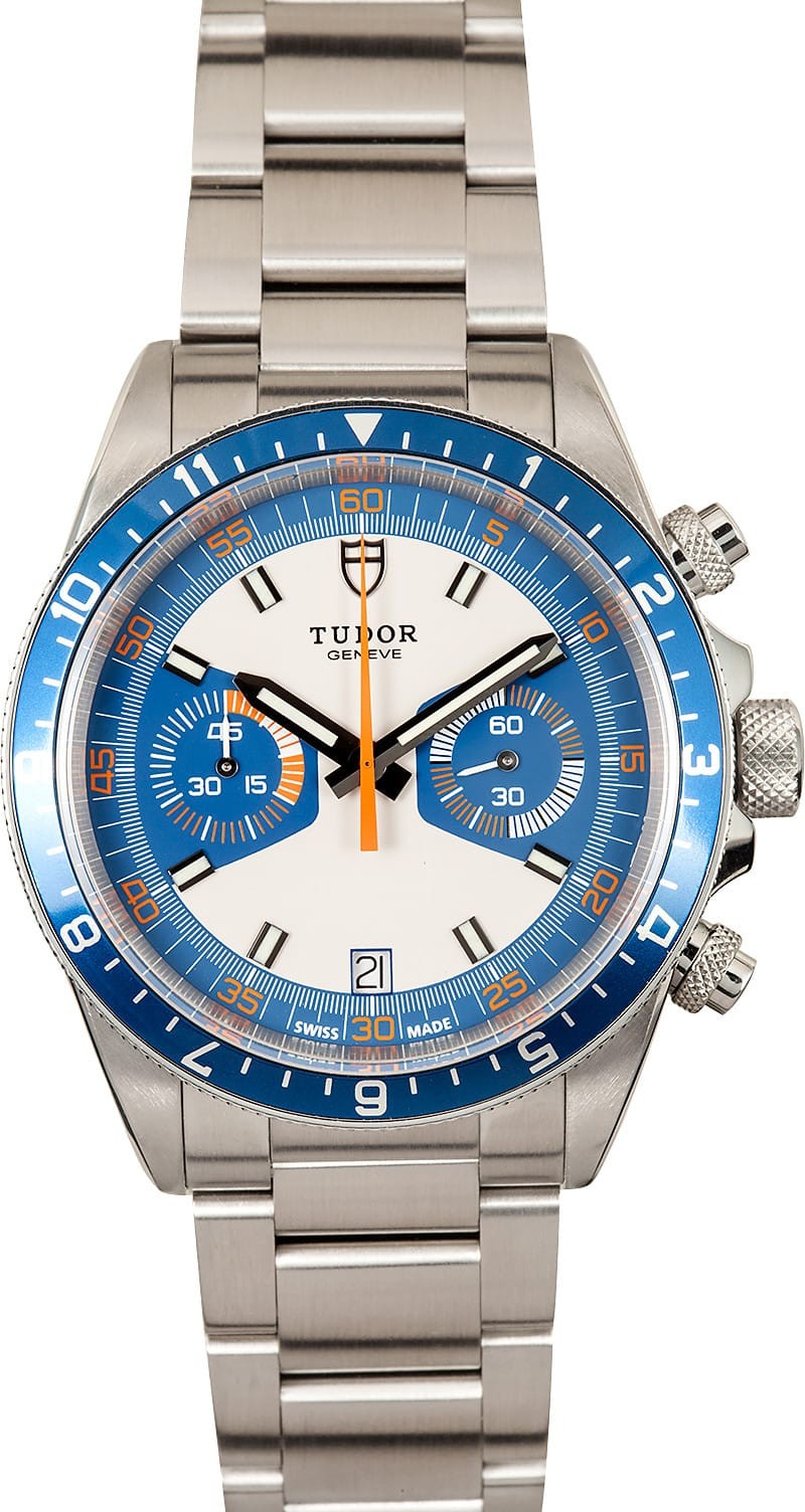 AAA Tudor Heritage Chrono Blue 70330 WE01901