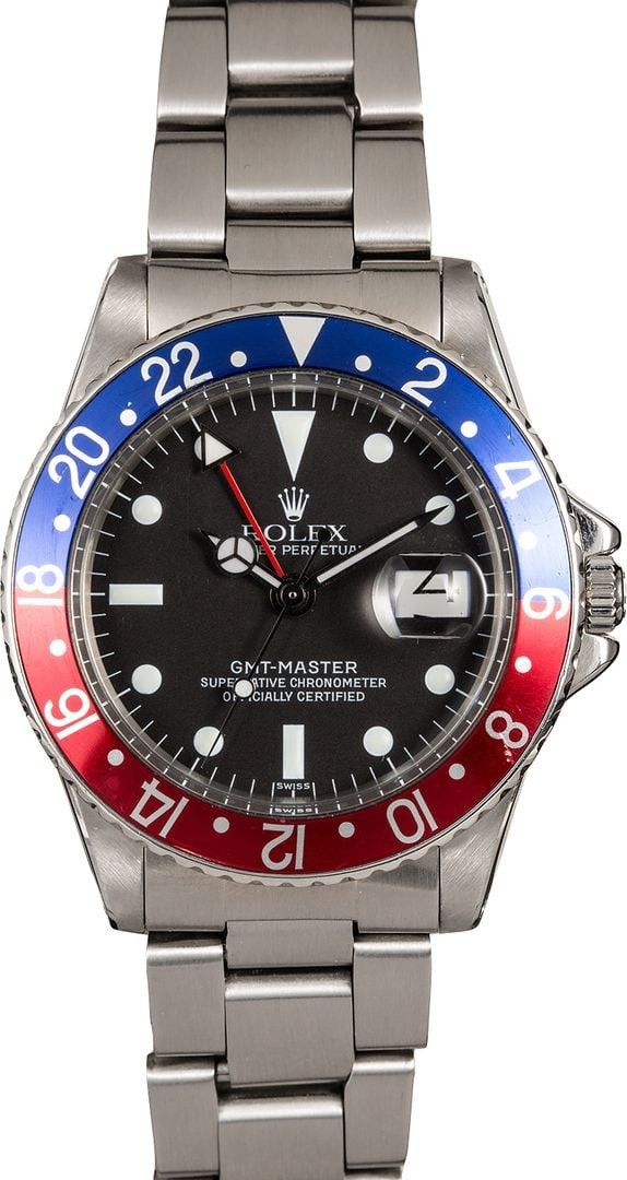 AAA Vintage Rolex GMT-Master 1675 Pepsi Insert WE04644