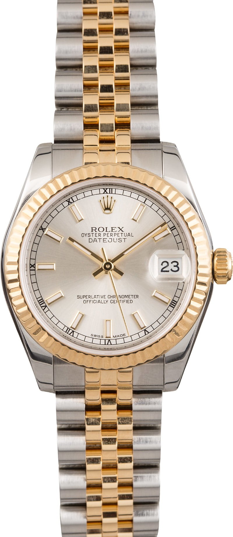 AAAAA Rolex Datejust 178273 Silver Luminous Index Dial WE00692