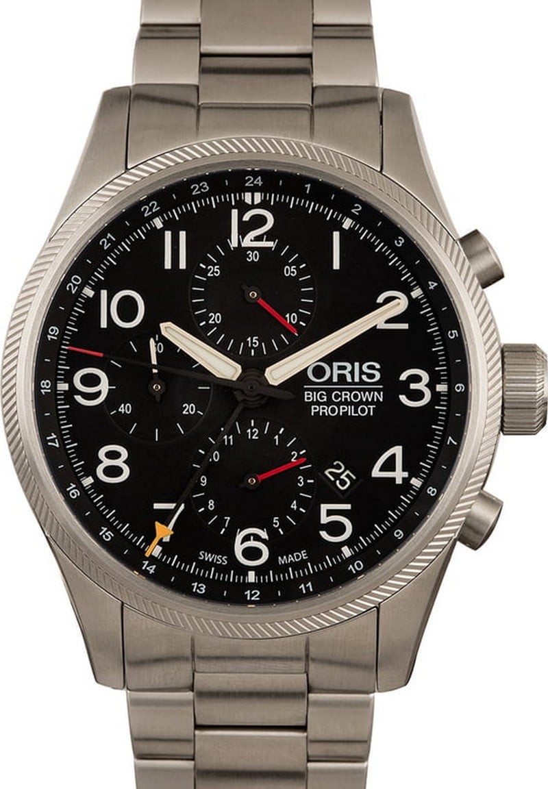 Best Oris Big Crown Pro Pilot GMT Chronograph WE00260