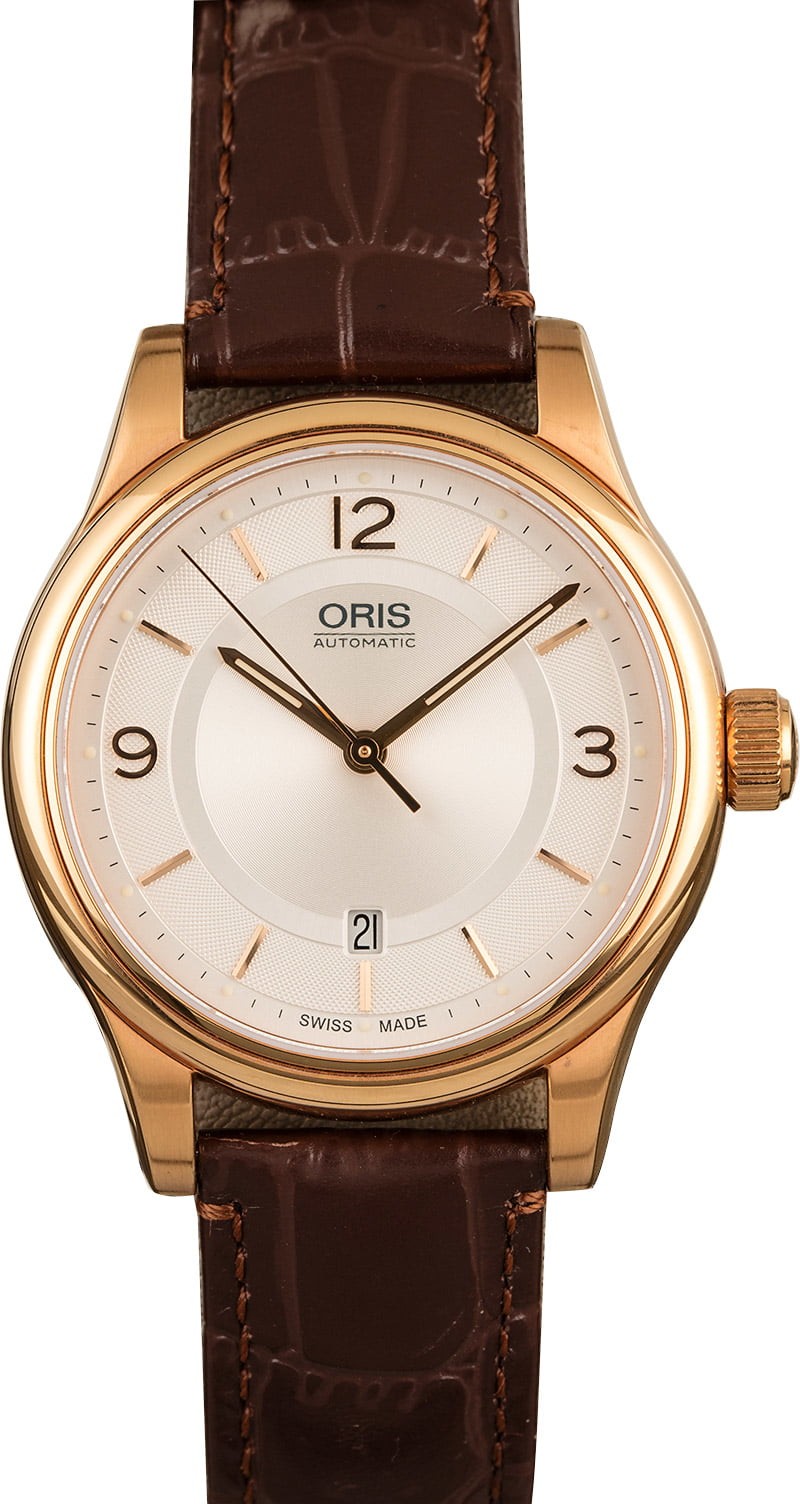 Best Oris Classic Date Rose Gold WE01099