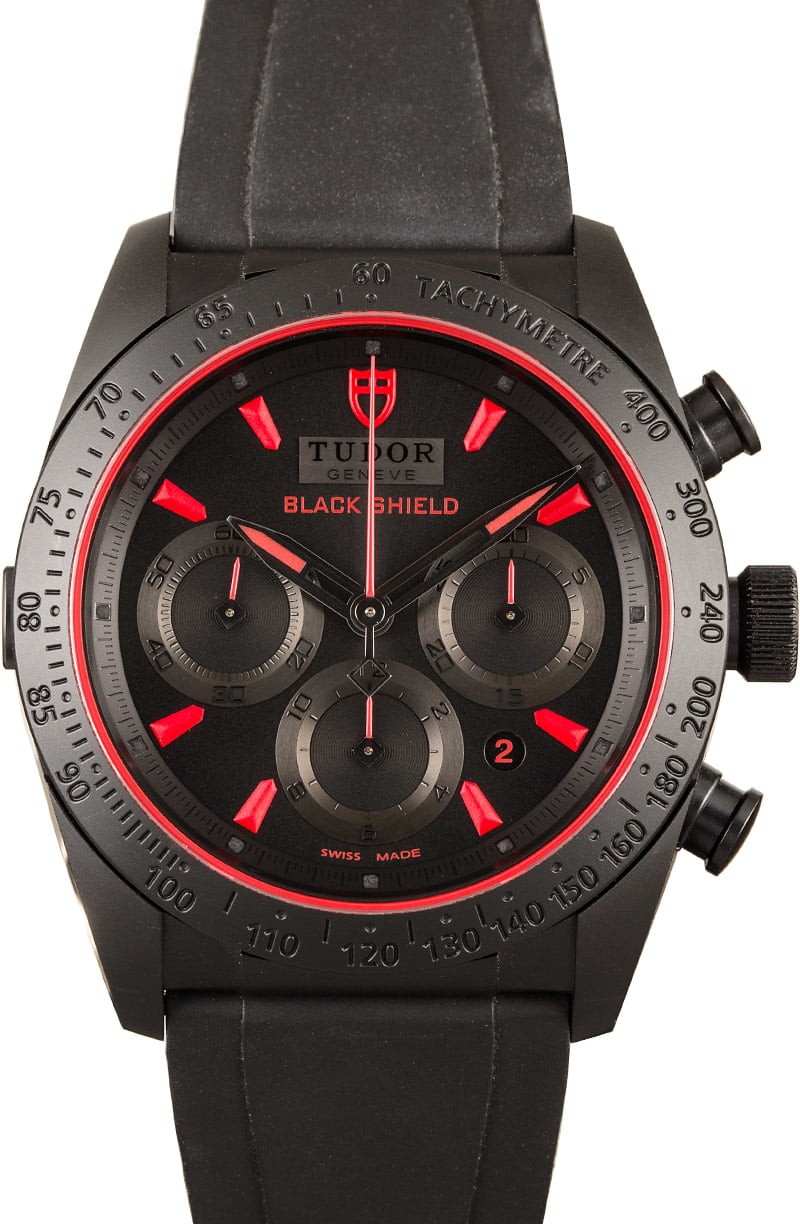 Best Tudor Fastrider Black Shield Chronograph 42000CR WE03733