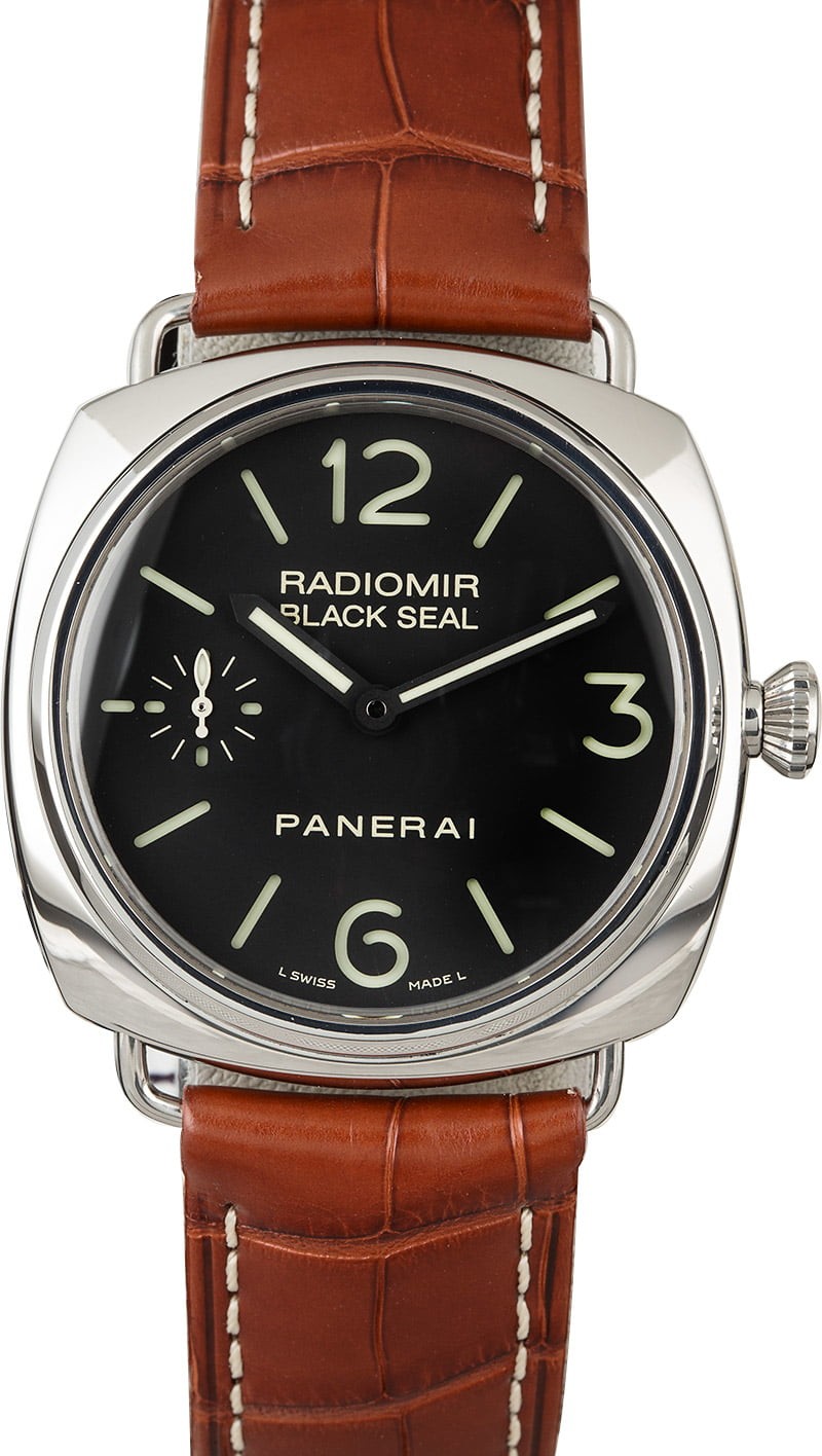 Cheap Panerai Radiomir Black Seal PAM 183 WE03532