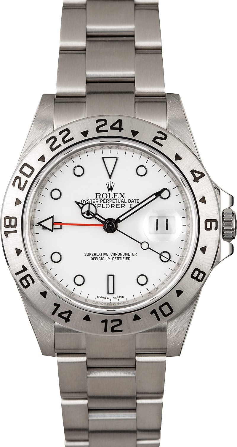Cheap Rolex Explorer II Men's Stainless 16570 WE02758