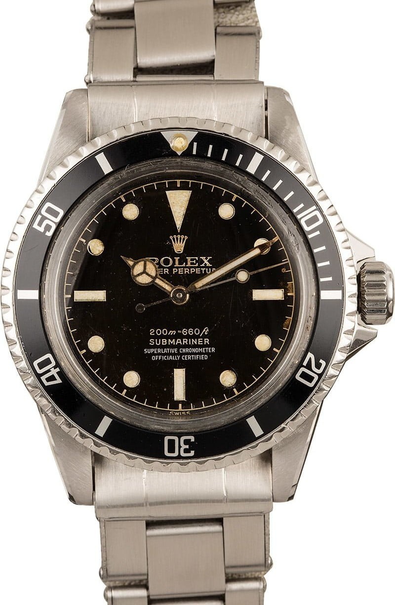 Cheap Vintage 1961 Rolex Submariner 5512 Tulipino Dial WE02099