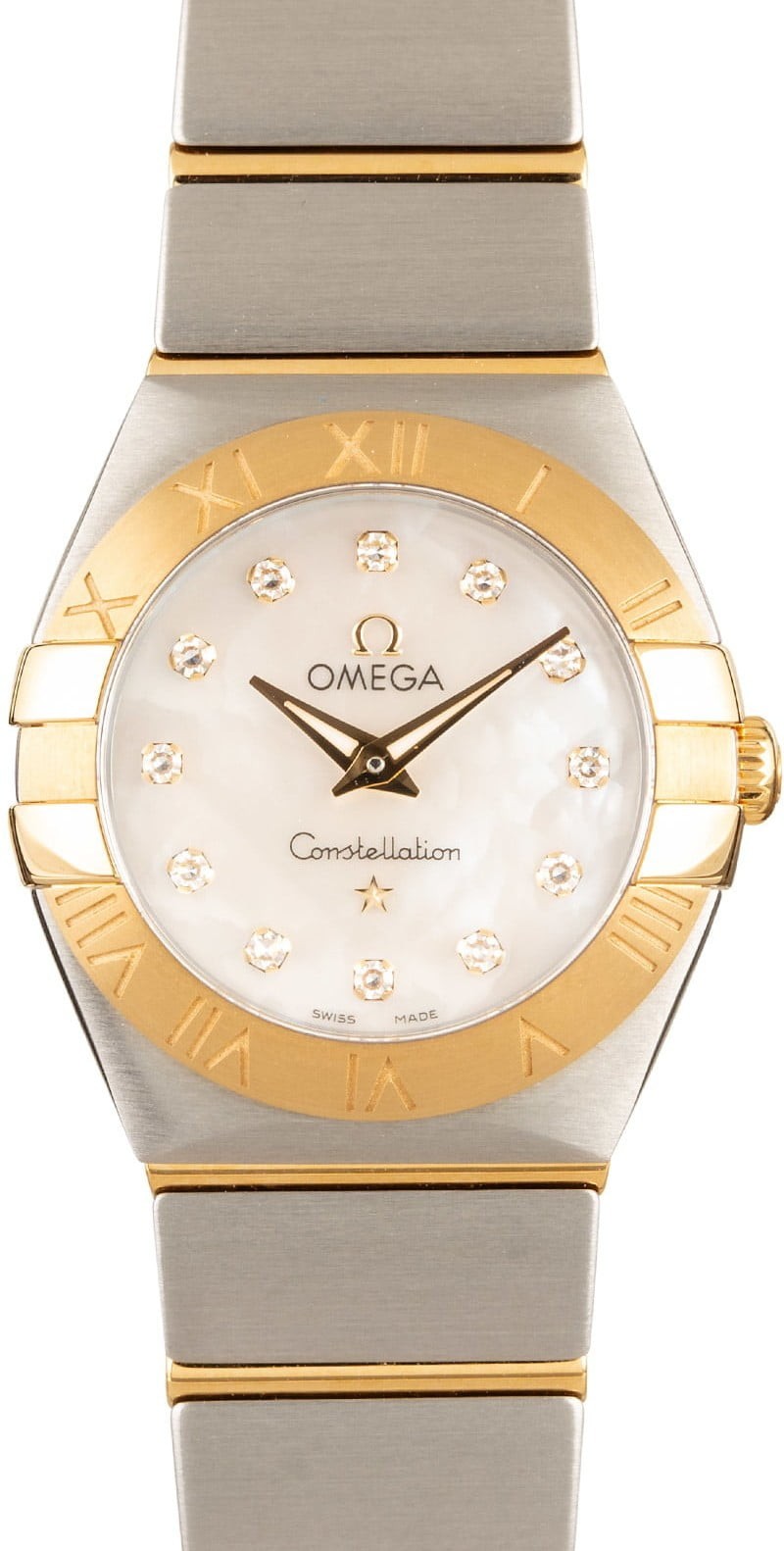 Copy Omega Constellation Yellow Gold & Steel WE03039
