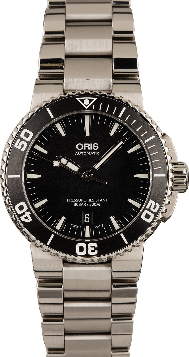 Copy Oris Aquis Date 43MM Stainless Steel Watch WE01854