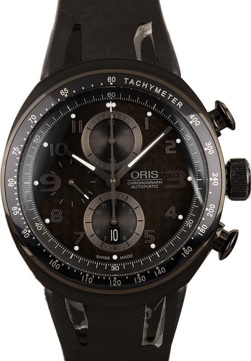 Copy Oris TT3 Chronograph Black WE04460