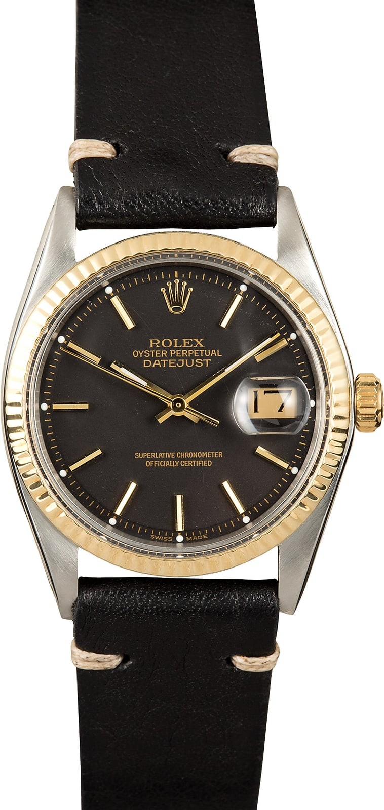 Copy Rolex Vintage Datejust 1601 Black WE01343