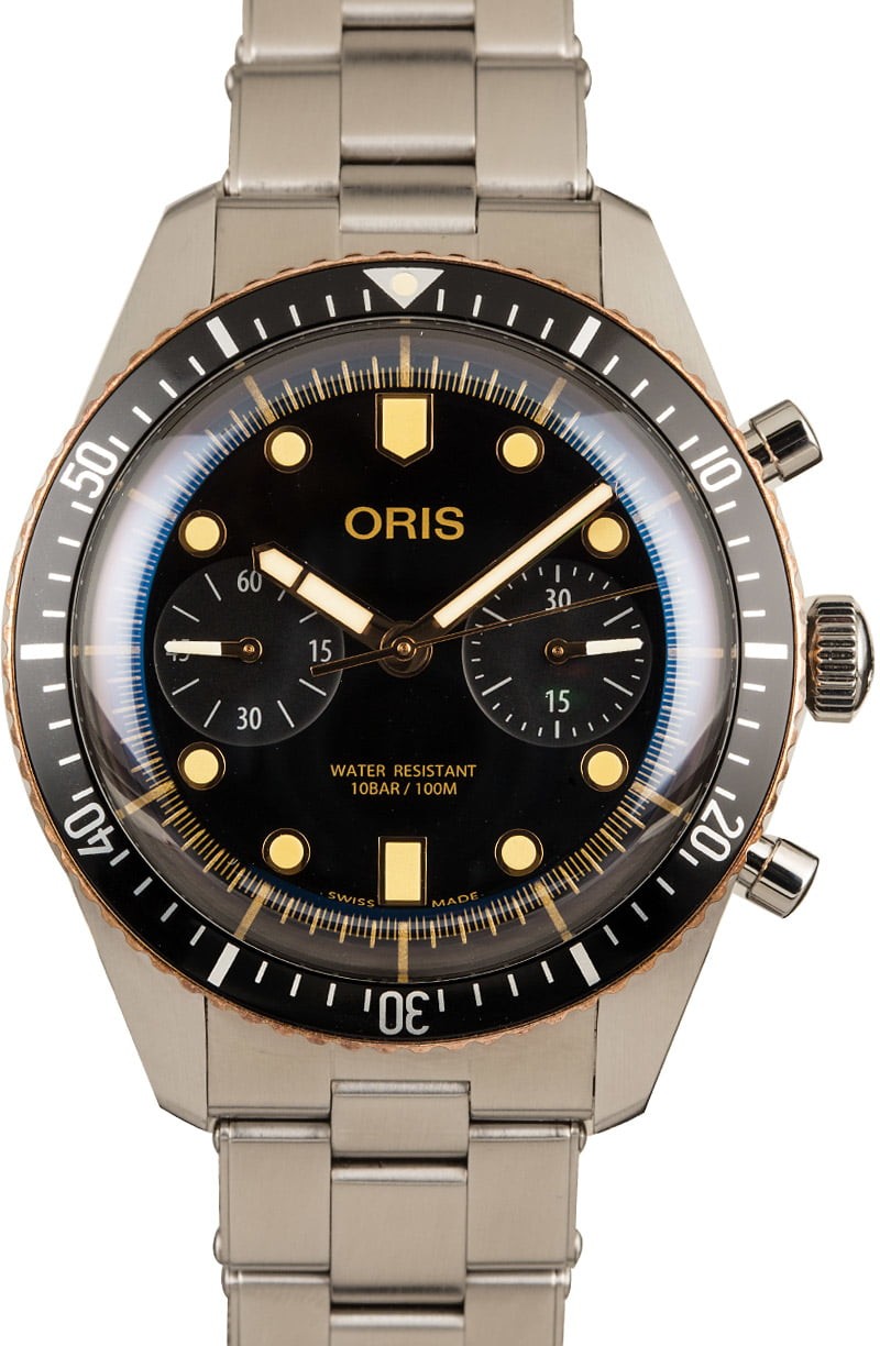 Designer Oris Diver's Sixty-Five Chronograph WE01617