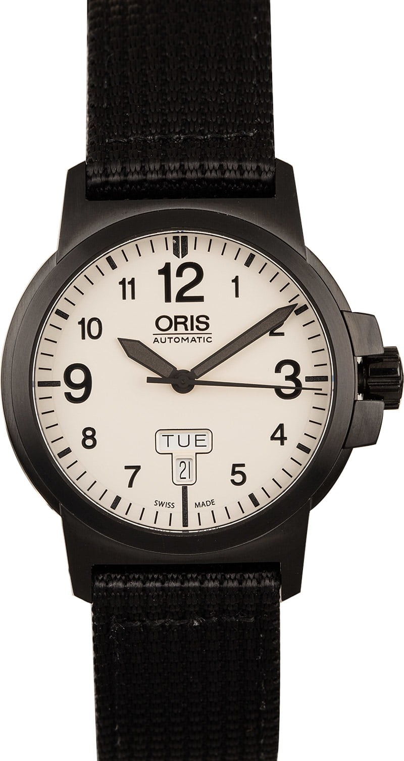 Designer Replica Oris BC3 Advanced Day Date White Dial WE04179