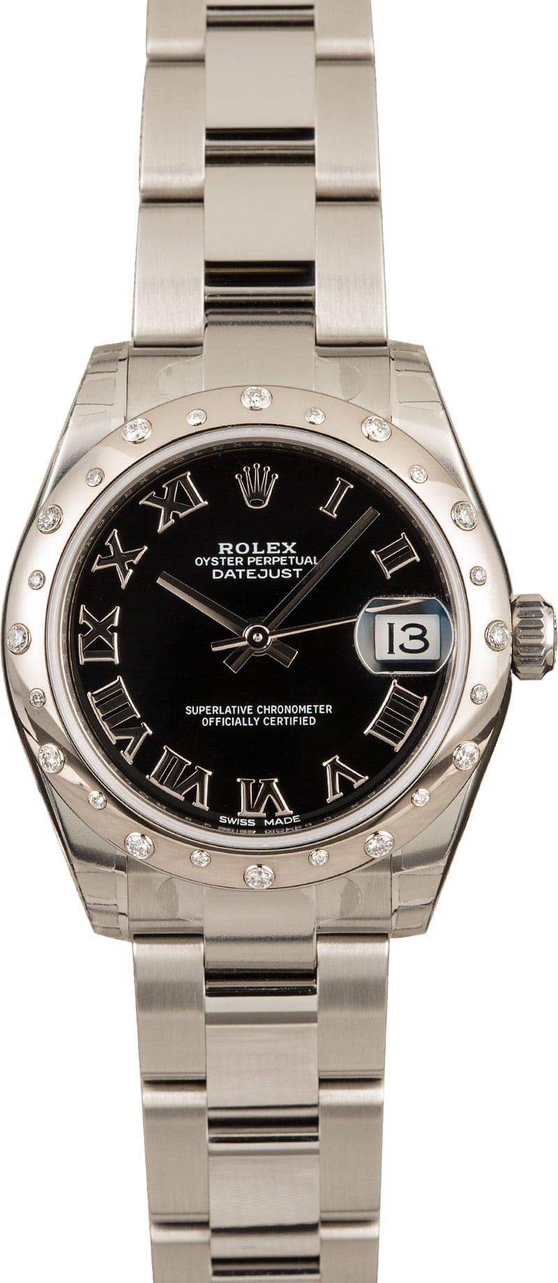 Factory Stickered Rolex Mid-size Datejust 178344 WE00774