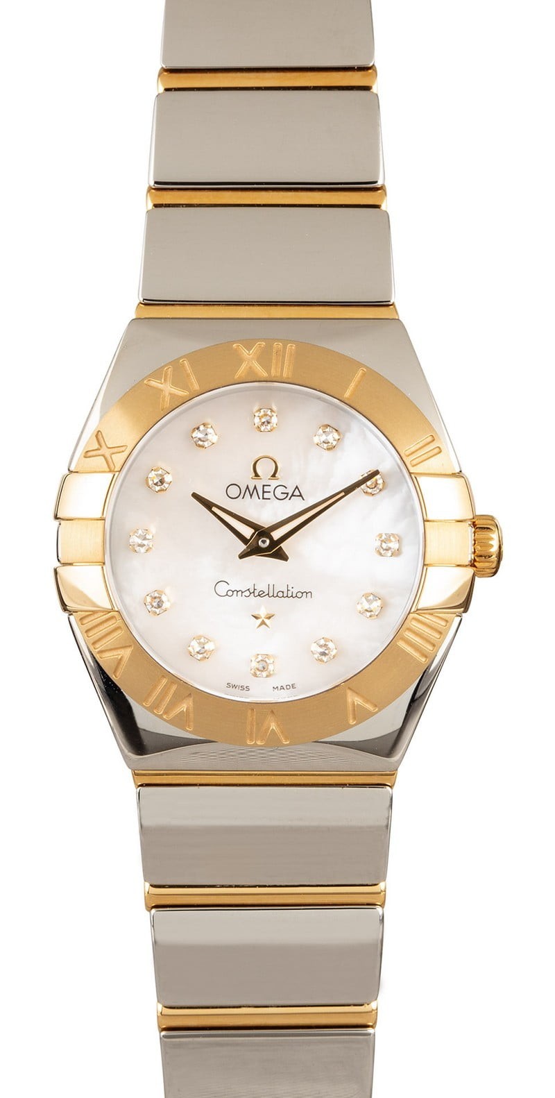 Fake Omega Constellation Two Tone MOP WE00011