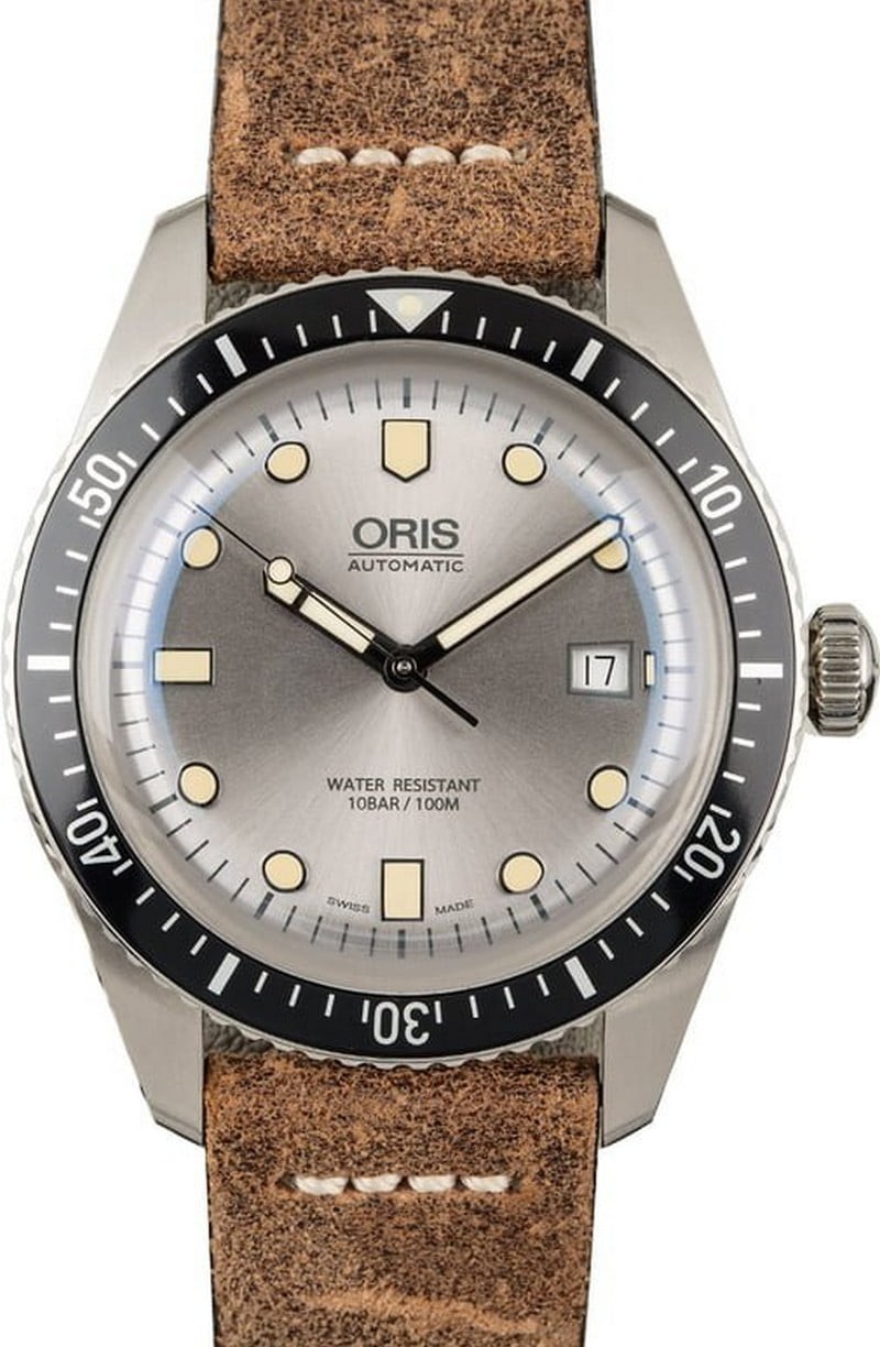 Fake Oris Divers Sixty-Five Silver Dial WE01792