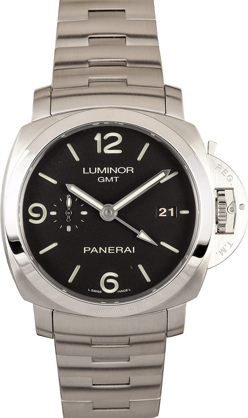 Fake Panerai Luminor GMT PAM 329 WE04505
