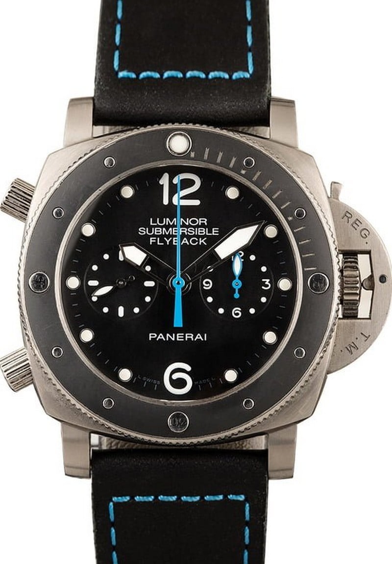 Fake Replica Panerai Luminor Submersible 3 Day Chrono Flyback PAM615 WE00352