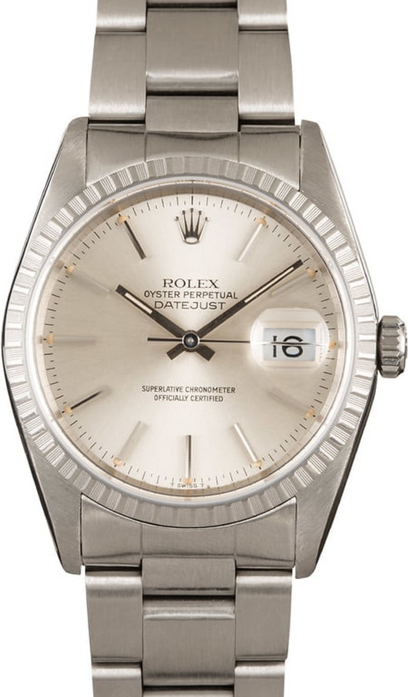 Fake Replica Rolex DateJust Stainless 16220 WE02281
