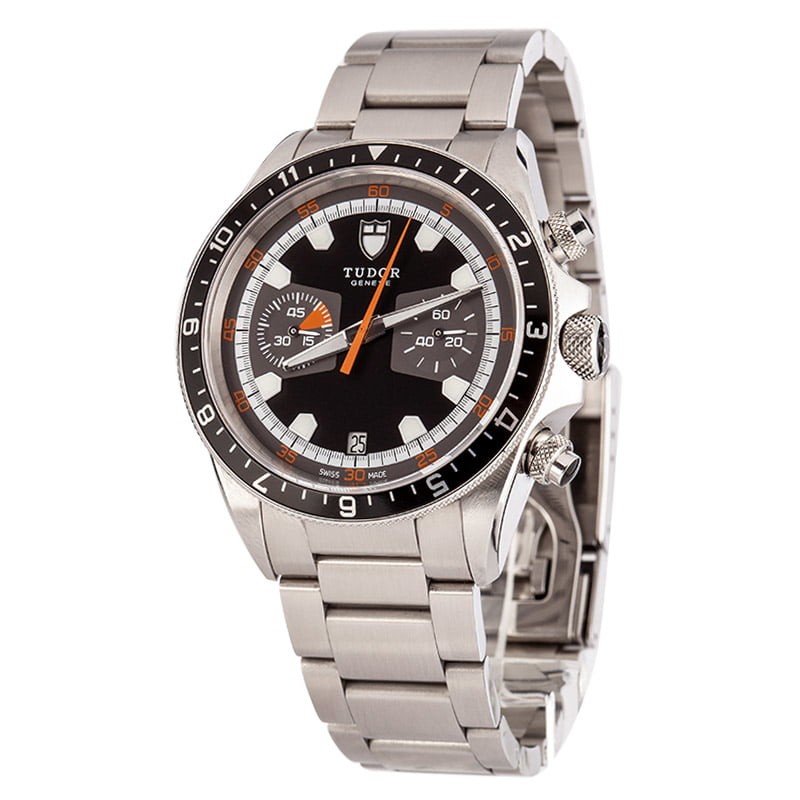 Pre-Owned TUDOR Heritage Chrono Steel (70330N) | Betteridge