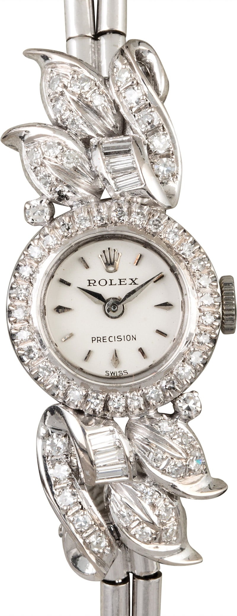 Fake Vintage Rolex Cocktail Watch with Diamonds WE03236