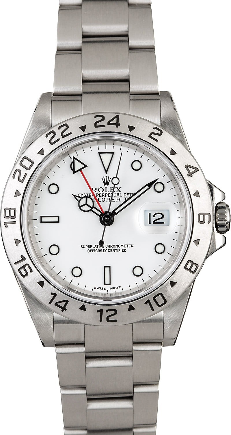 High Quality Imitation Rolex 'Polar' Explorer II Ref 16570 WE02658