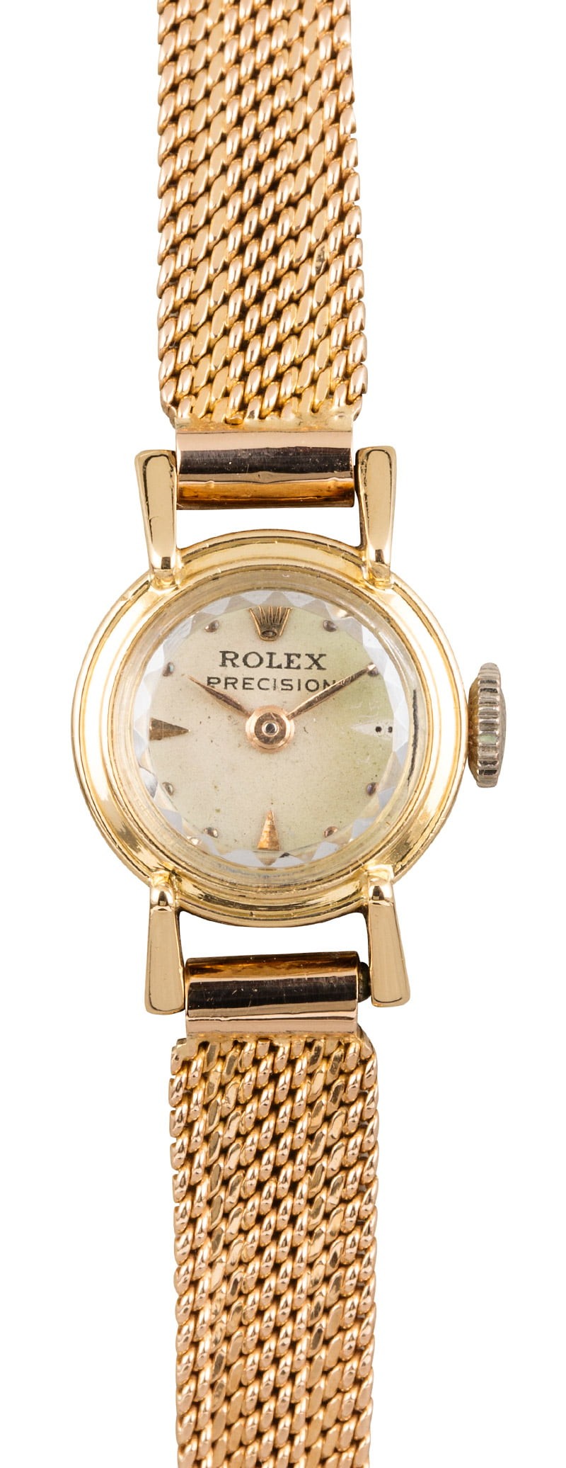 Hot Replica Vintage Rolex Cocktail Watch Textured Bracelet T WE01933