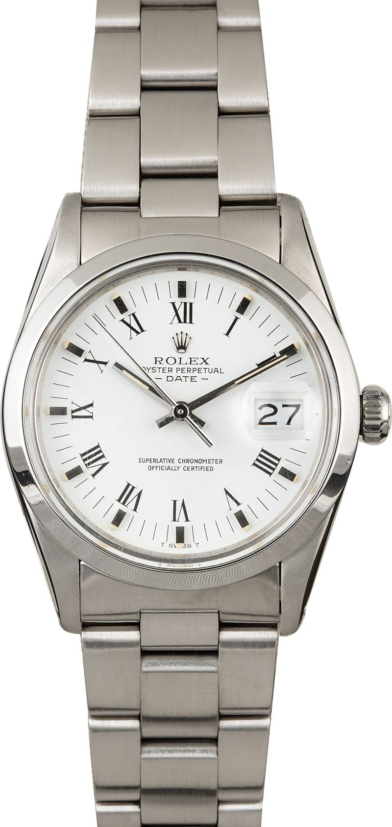 Hot Rolex Date 15000 Stainless Steel Oyster WE02325