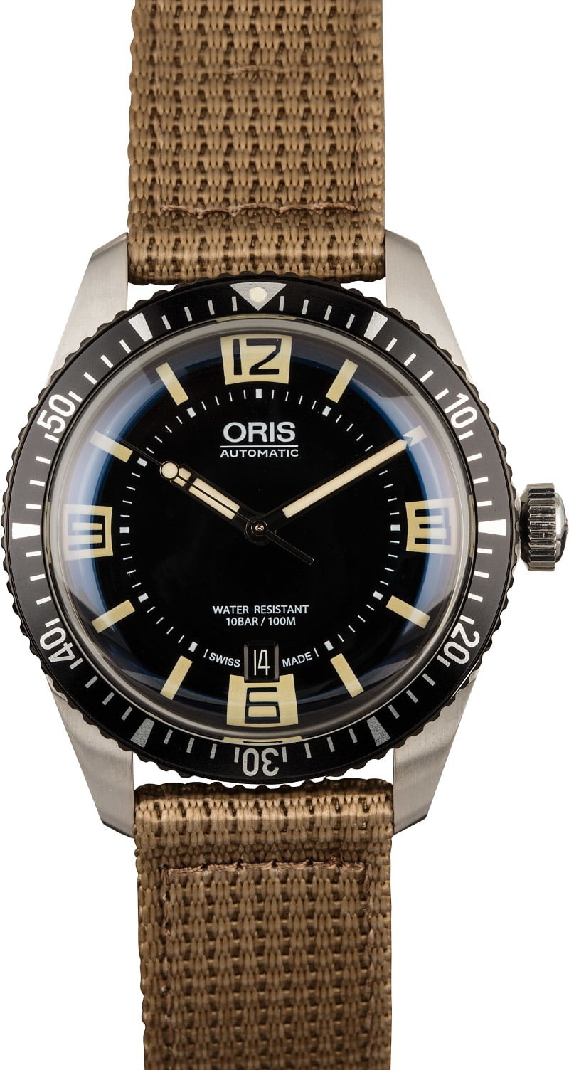 Imitation 1:1 Oris Divers Sixty-Five Textile Strap WE02593