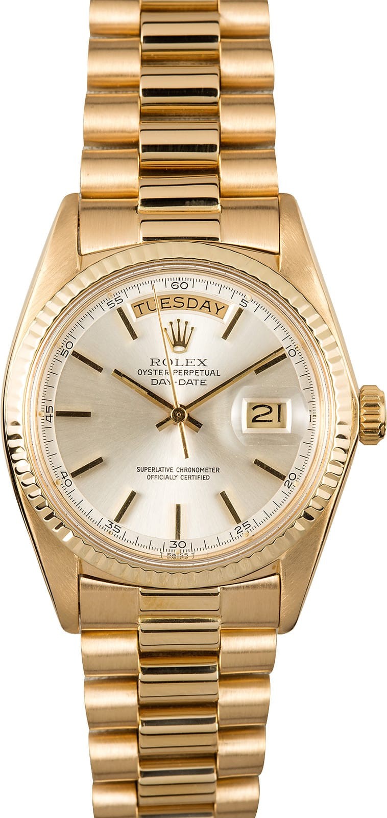 Imitation AAA Rolex Presidential Day-Date 1803 Pie-Pan Dial WE04260