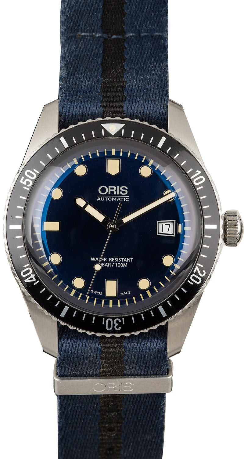 Imitation AAAAA Oris Divers Sixty-Five Blue WE03536