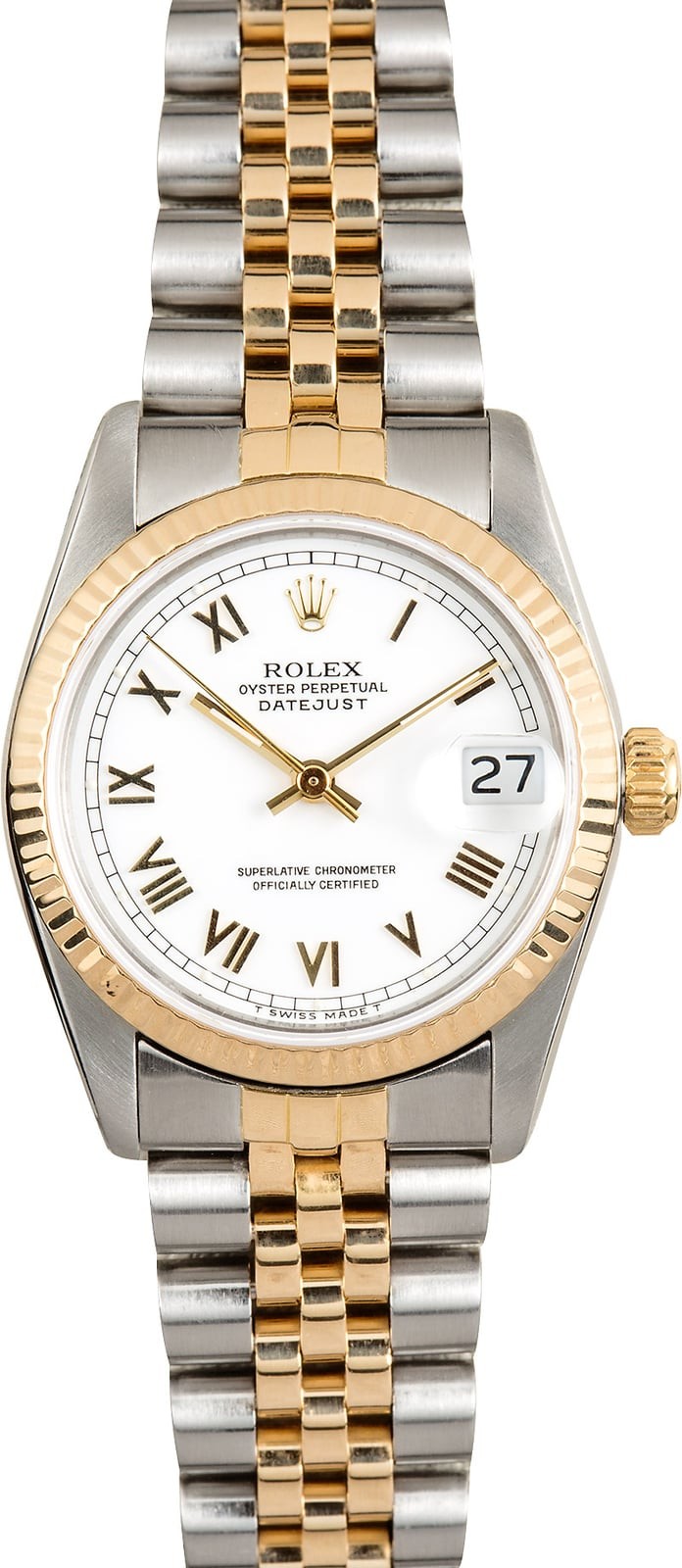 Imitation Best Quality Rolex Datejust 31 Mid-size 68273 Two-Tone WE00179