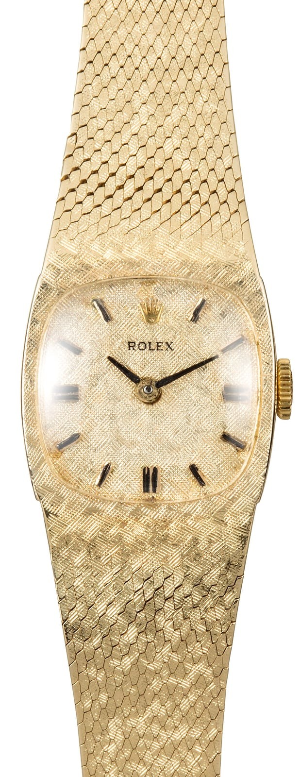 Imitation Gold Vintage Ladies Rolex Cocktail Watch WE00952