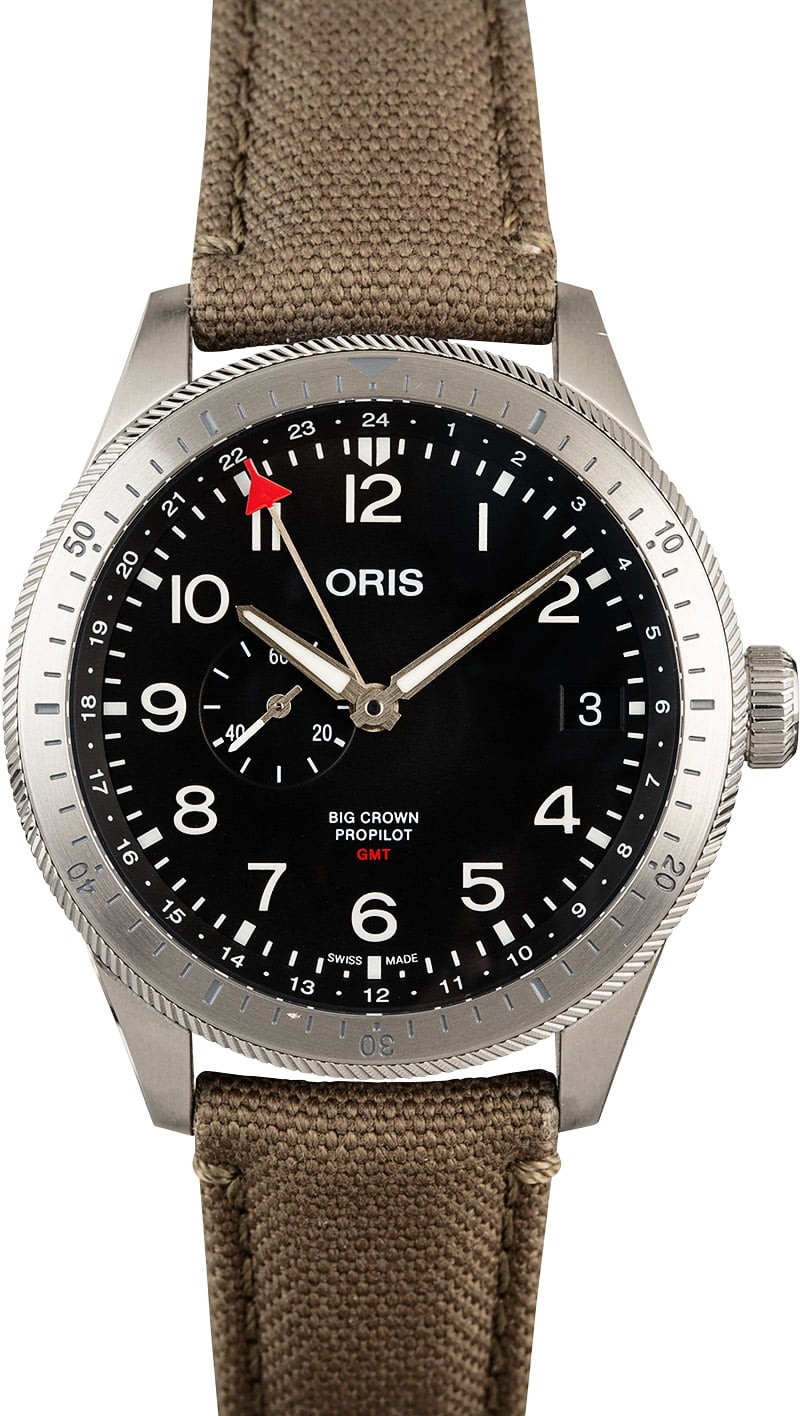 Imitation Top Oris Big Crown Pro Pilot Timer GMT 44MM WE00156