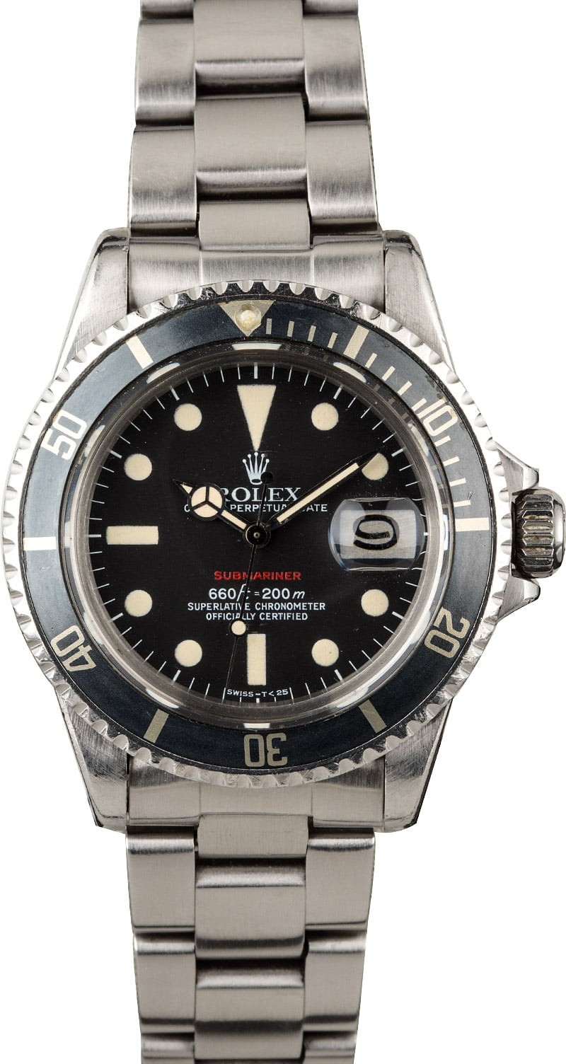 Imitation Vintage 1974 Rolex Red Submariner 1680 Mark IV Dial WE03541