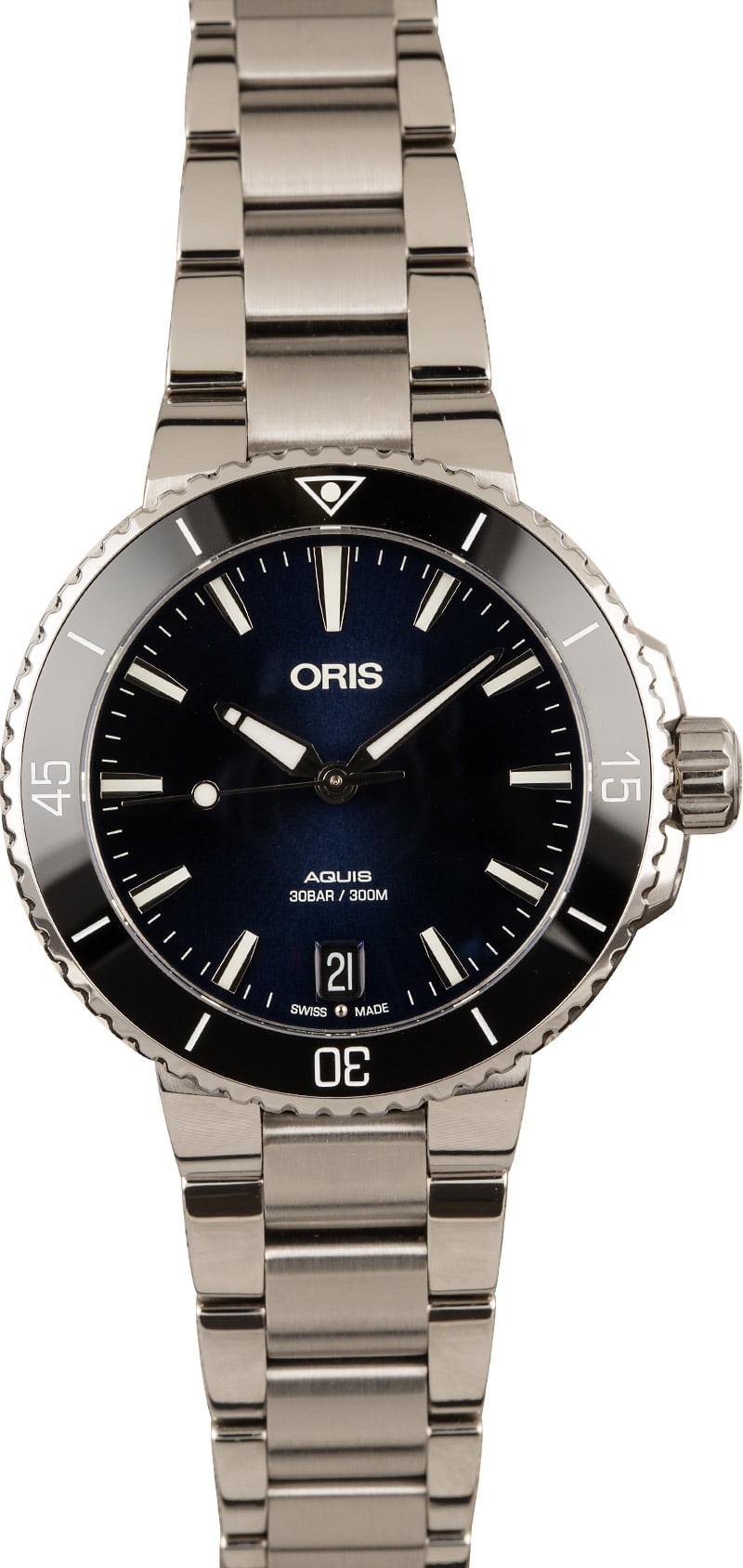 Knockoff 1:1 Oris Aquis Date Blue Dial Steel Watch WE03213