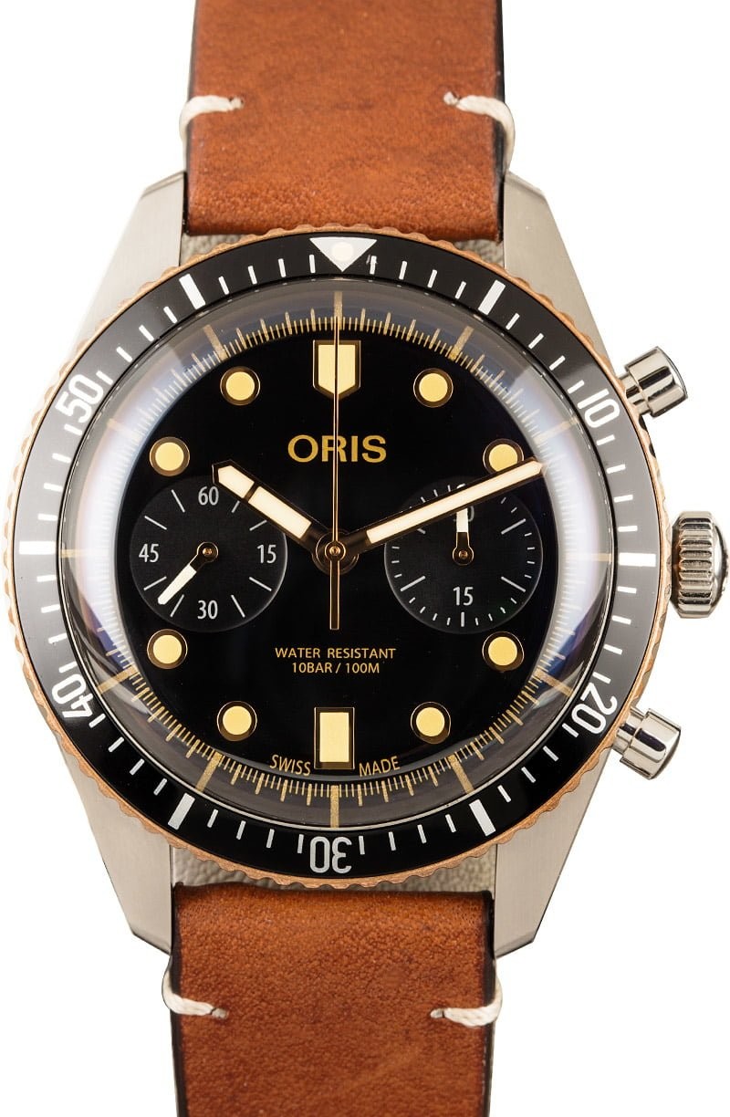 Knockoff Oris Divers Sixty-Five Chronograph 43MM WE02285