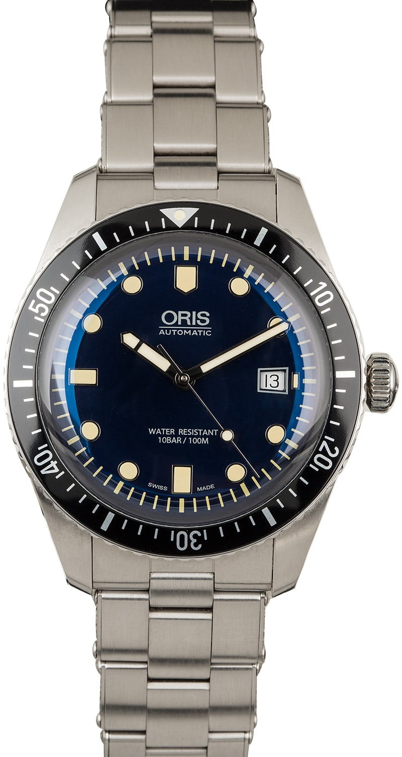 Knockoff Oris Divers Sixty-Five Stainless Steel Bracelet WE03911