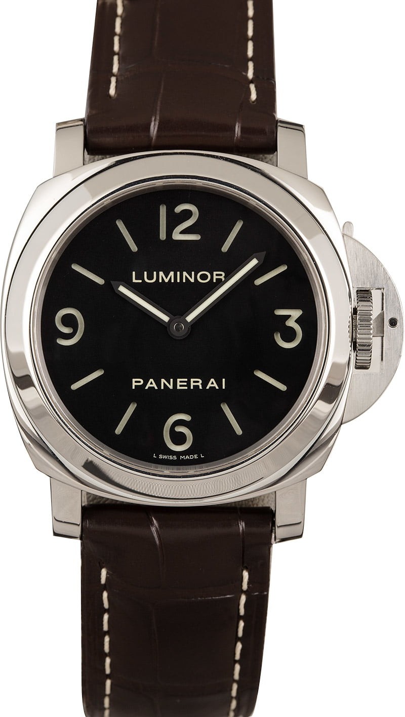 Knockoff Panerai Luminor Base PAM 112 WE01641