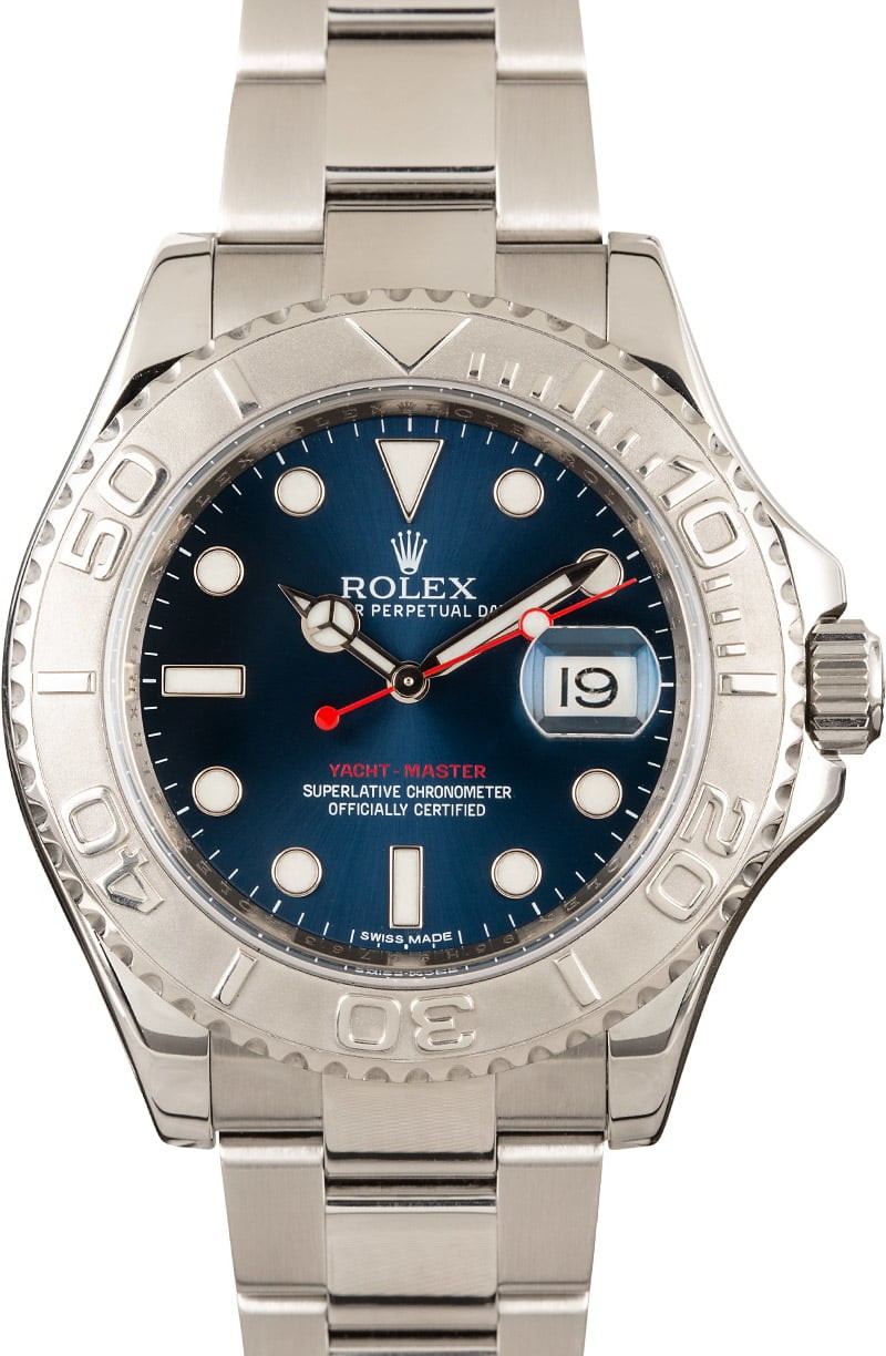 Knockoff Rolex Yacht-Master 116622 Blue Dial WE01818