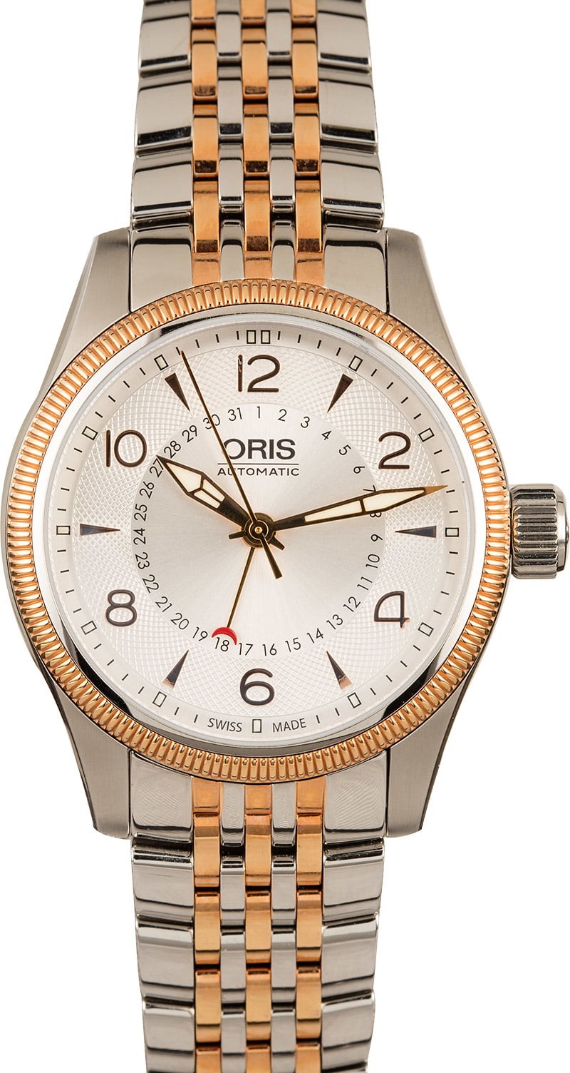 Knockoff Top Oris Big Crown Pointer Date Silver Dial WE04640
