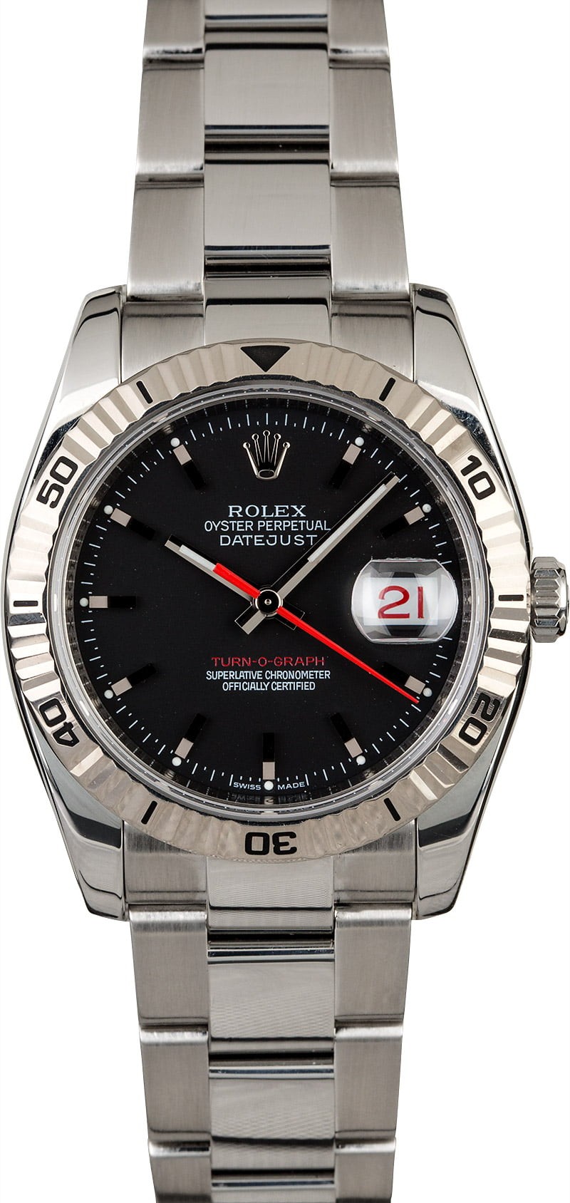 Men's Rolex Datejust Turn-O-Graph 116264 WE00920