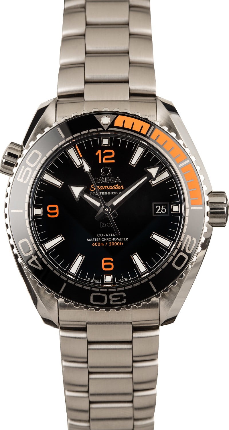Omega Seamaster Planet Ocean 600M Black & Orange WE03811