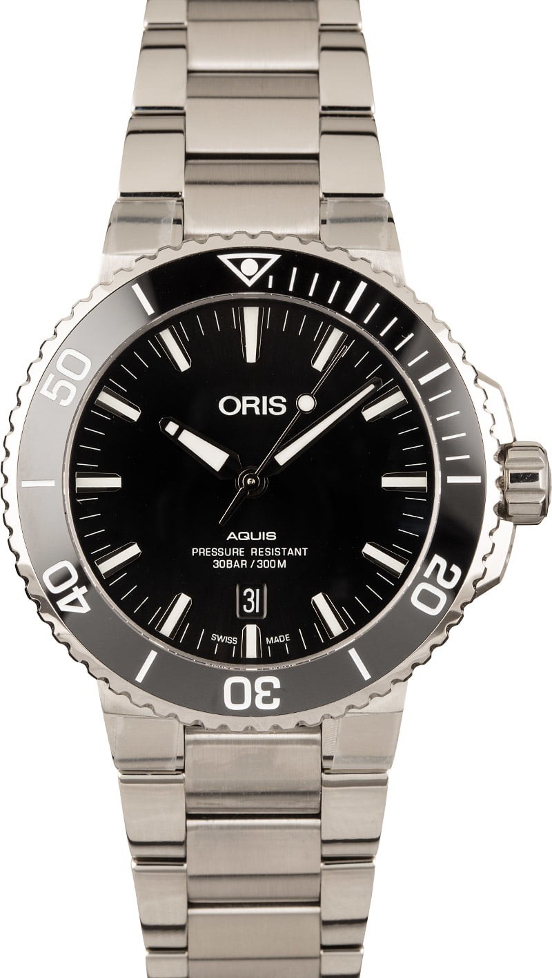 Oris Aquis Date Stainless Steel Bracelet WE02405