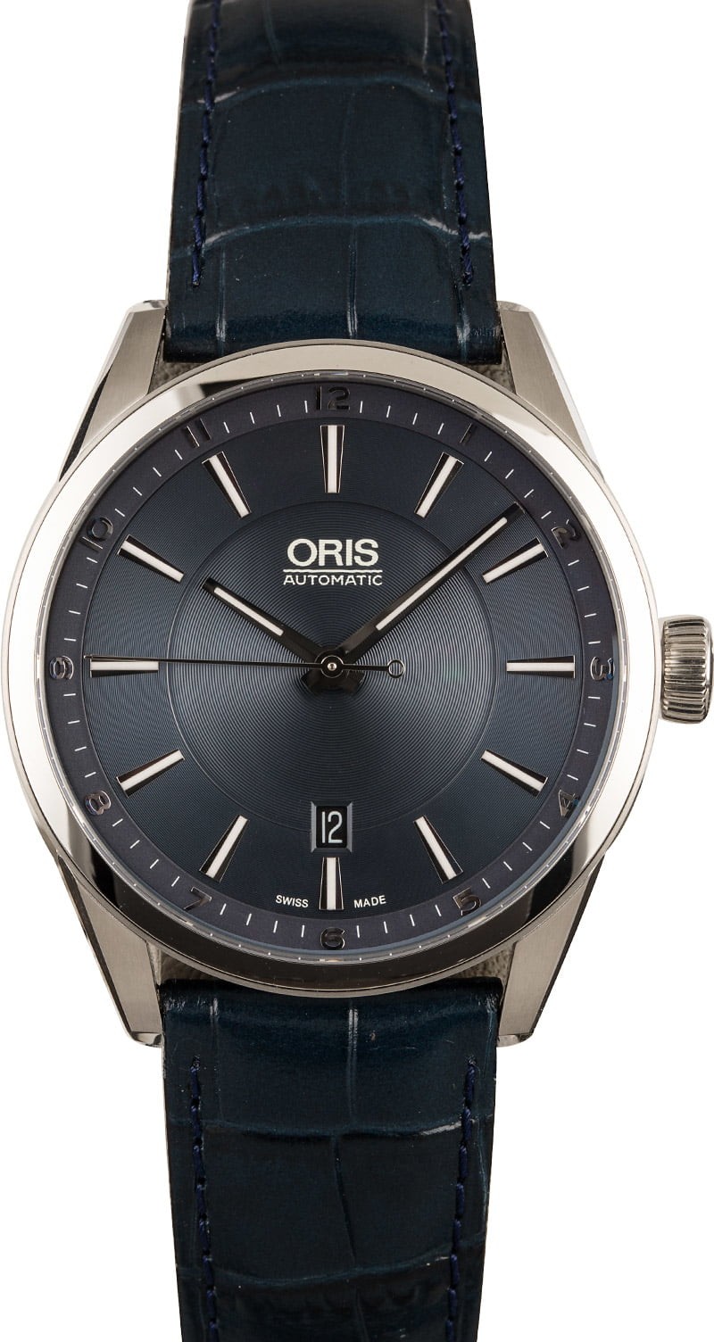 Oris Artix Date Blue Dial WE01409
