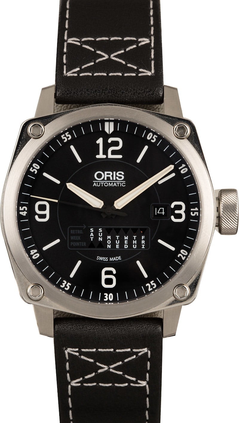 Oris BC4 Retrograde Day WE01136